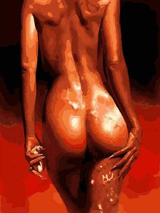 Nude In Red – Præmie Mal Efter Tal Kit - Denmark