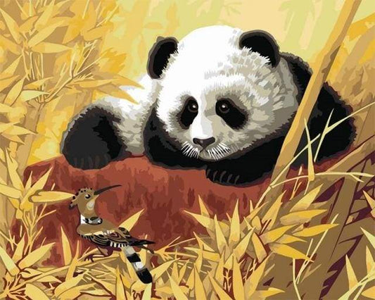 Panda og Vogel – Præmie Mal Efter Tal Kit - Denmark