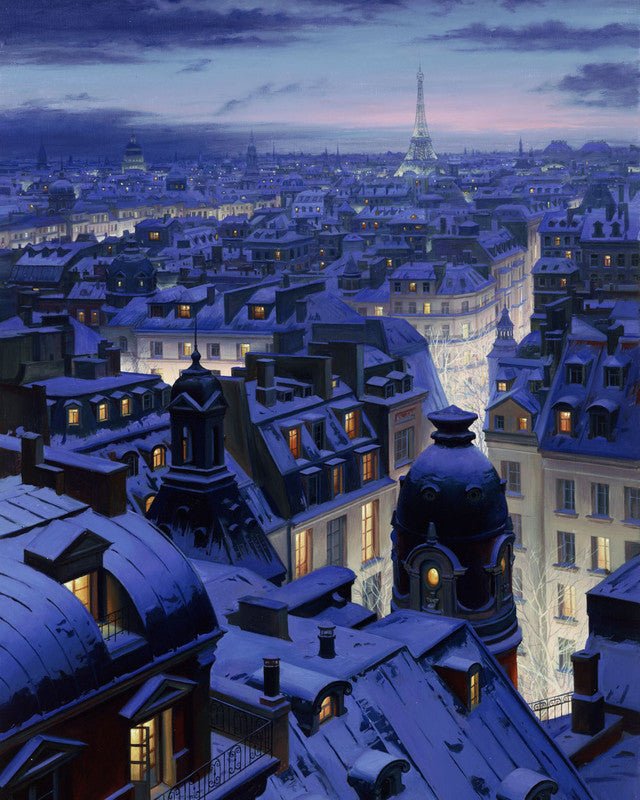 Paris Tag – Præmie Mal Efter Tal Kit - Denmark