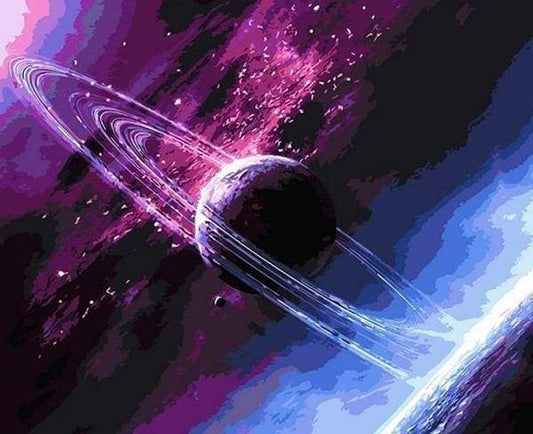 Planet – Præmie Mal Efter Tal Kit - Denmark