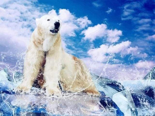 Polar Bjørn – Præmie Mal Efter Tal Kit - Denmark