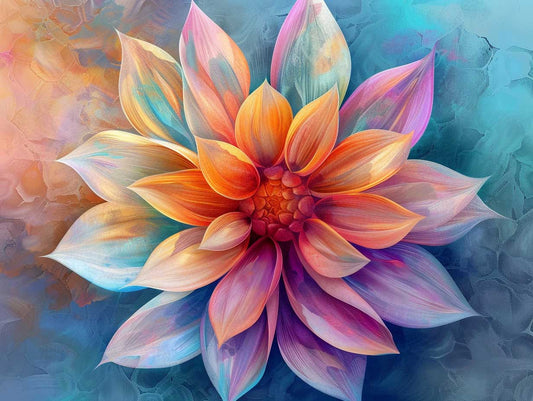 Radiant Blossom – Præmie Mal Efter Tal Kit - Denmark