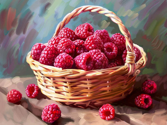 Raspberry Delight – Præmie Mal Efter Tal Kit - Denmark