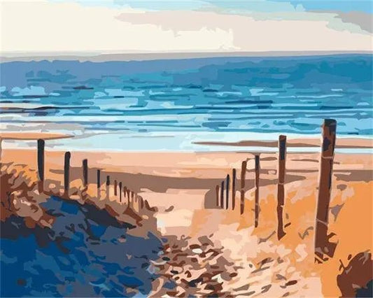 Road to Seashore – Præmie Mal Efter Tal Kit - Denmark