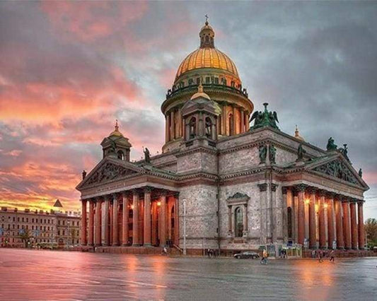 Saint Isaac’s Cathedral – Præmie Mal Efter Tal Kit - Denmark