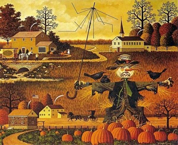 Scarecrow – Præmie Mal Efter Tal Kit - Denmark