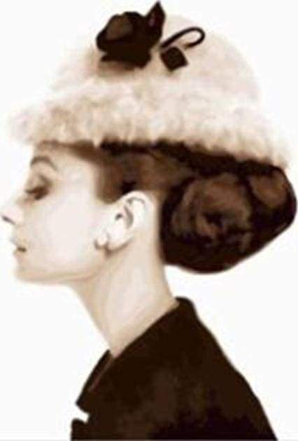Stylish Hat – Præmie Mal Efter Tal Kit - Denmark