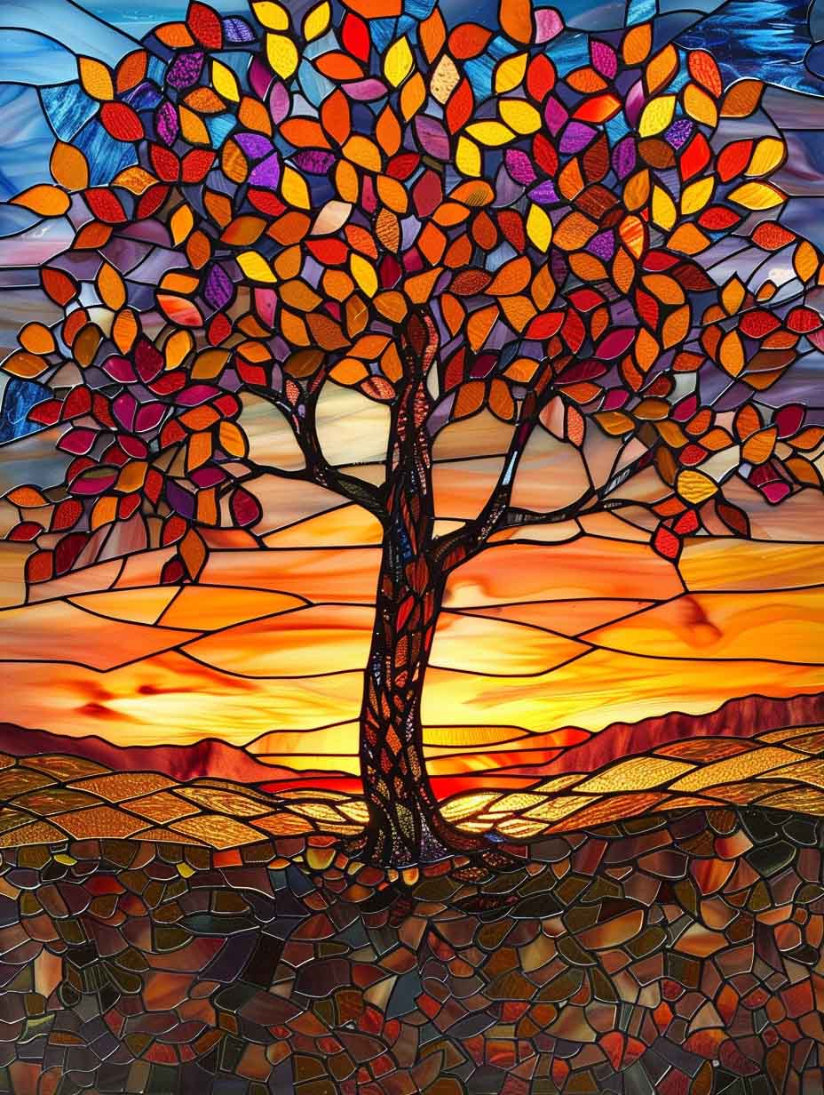 Sunset Radiance – Præmie Mal Efter Tal Kit - Denmark