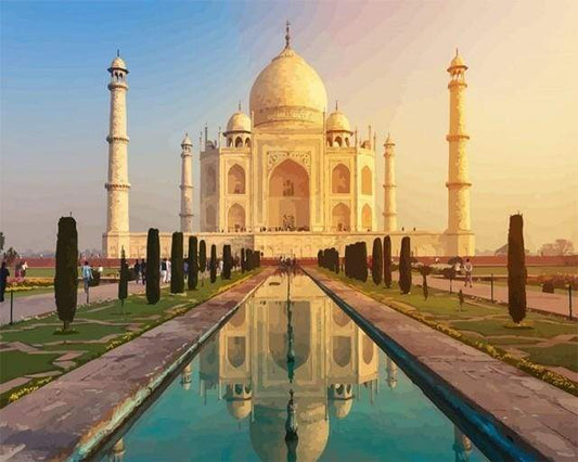 Taj Mahal – Præmie Mal Efter Tal Kit - Denmark