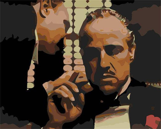 The Godfather – Præmie Mal Efter Tal Kit - Denmark