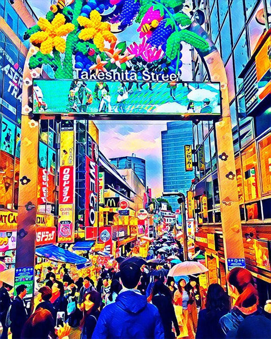 Tokyo Harajuku – Præmie Mal Efter Tal Kit - Denmark