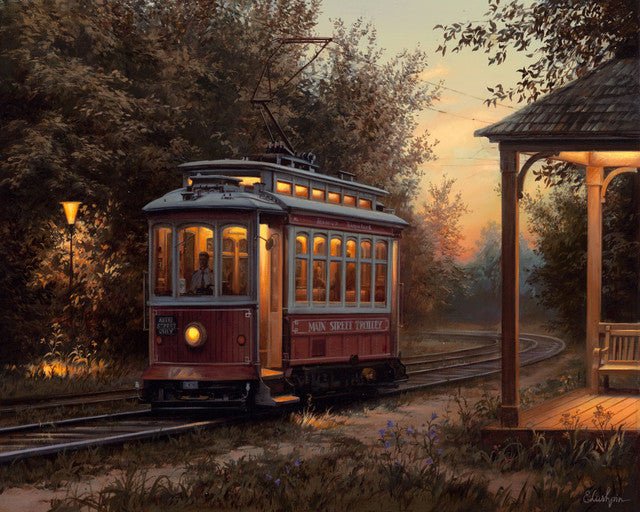 Tram Station – Præmie Mal Efter Tal Kit - Denmark