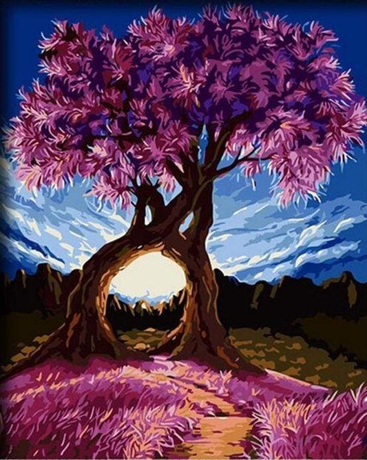Tree Of Wishes – Præmie Mal Efter Tal Kit - Denmark