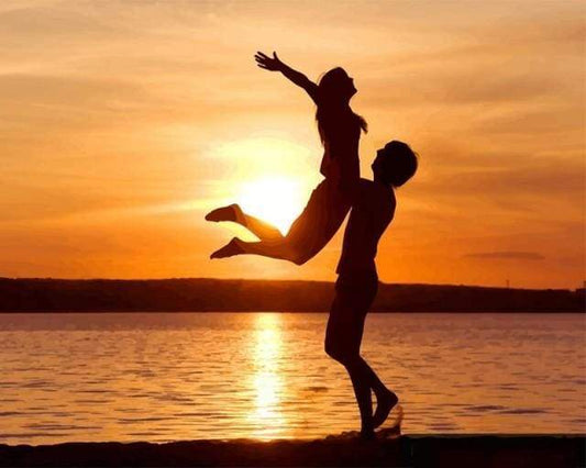 Twilight Couple – Præmie Mal Efter Tal Kit - Denmark