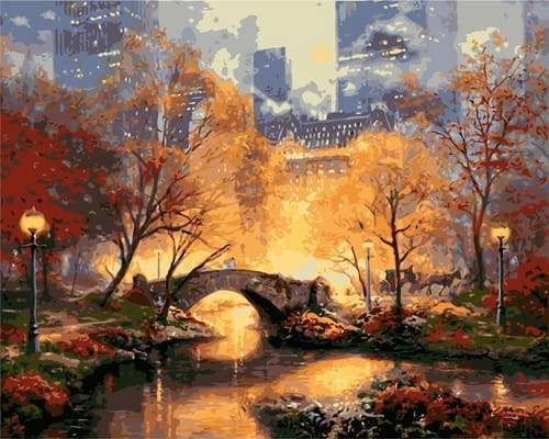 Twilight Manhattan – Præmie Mal Efter Tal Kit - Denmark