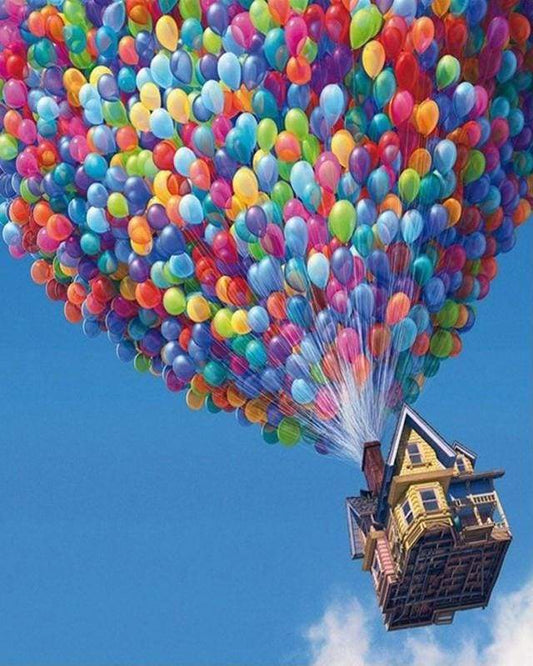 Up Movie – Præmie Mal Efter Tal Kit - Denmark