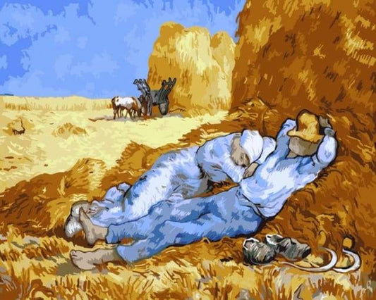 Van Gogh Field – Præmie Mal Efter Tal Kit - Denmark
