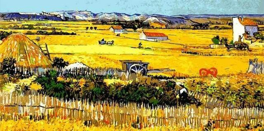 Van Gogh Harvest – Præmie Mal Efter Tal Kit - Denmark