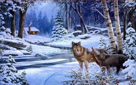 Wolves Near The House – Præmie Mal Efter Tal Kit - Denmark