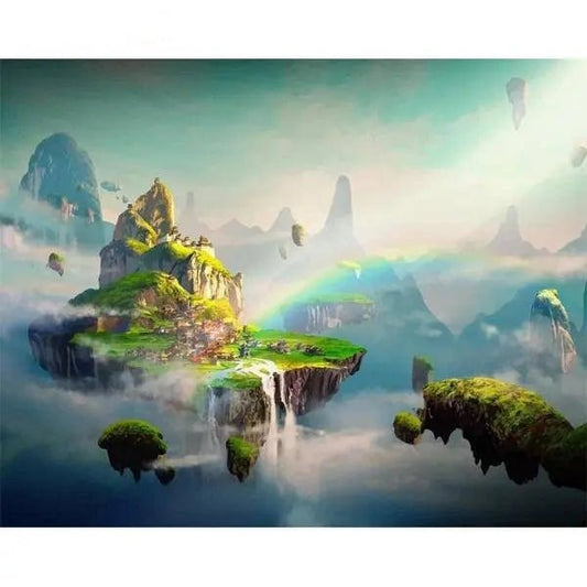 Wonderful World – Præmie Mal Efter Tal Kit - Denmark