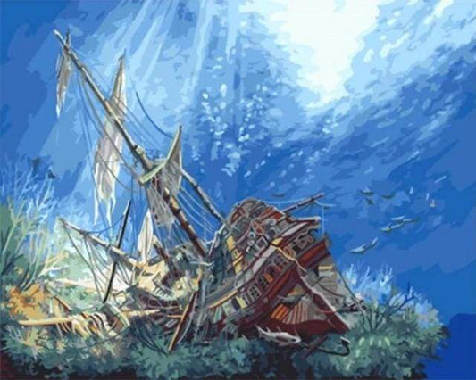 Wreck – Præmie Mal Efter Tal Kit - Denmark