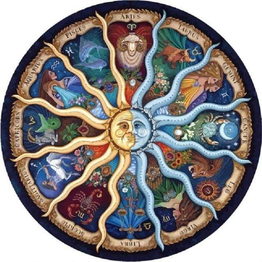 Zodiac – Præmie Mal Efter Tal Kit - Denmark